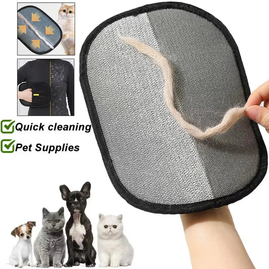 Pet Hair Remover Portable Washable Clothes Hair Dehairing Gloves Pet
