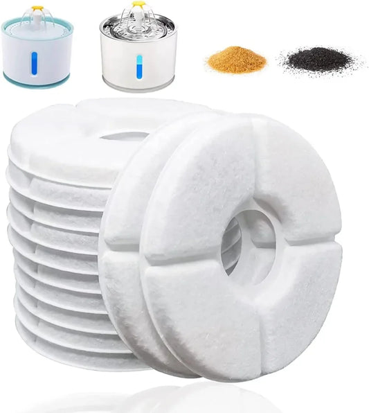 Replacement Activated Carbon Filter For Cat Water Drinking Fountain