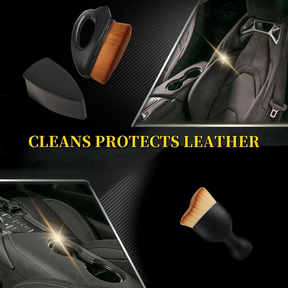 4-5PCS Car Detailing Brush Set Air Conditioning Vent Clean Crevice