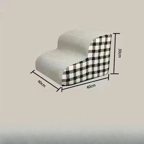Pet 2/3 Steps High Density Foam Dog Secure Stairs Ramps Non-Slip Pet