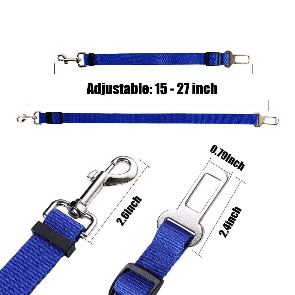 Pet Dog Cat Car Seat Dog Car Seat Belt Safety Protector Travel Pets