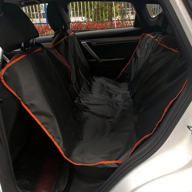Dog Car Seat Cover for Back Seat,Oxford Cloth Durable Scratchproof Dog