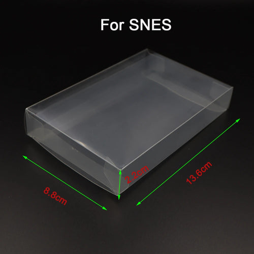 6PCS Game card Display Box Protector PET dustproof box for GB GBA GBC
