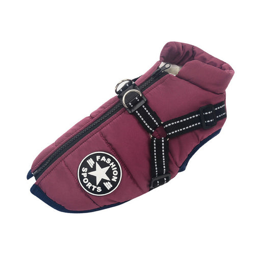 Vip Dog Clothes Jacket For Small Medium Large Dogs Winter Warm - Dog