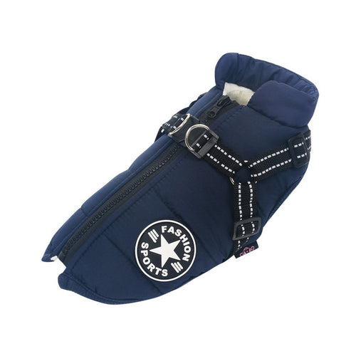 Vip Dog Clothes Jacket For Small Medium Large Dogs Winter Warm - Dog