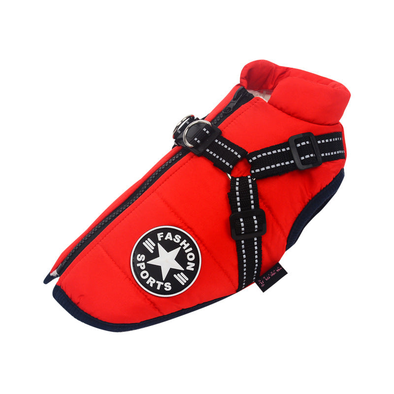 Vip Dog Clothes Jacket For Small Medium Large Dogs Winter Warm - Dog