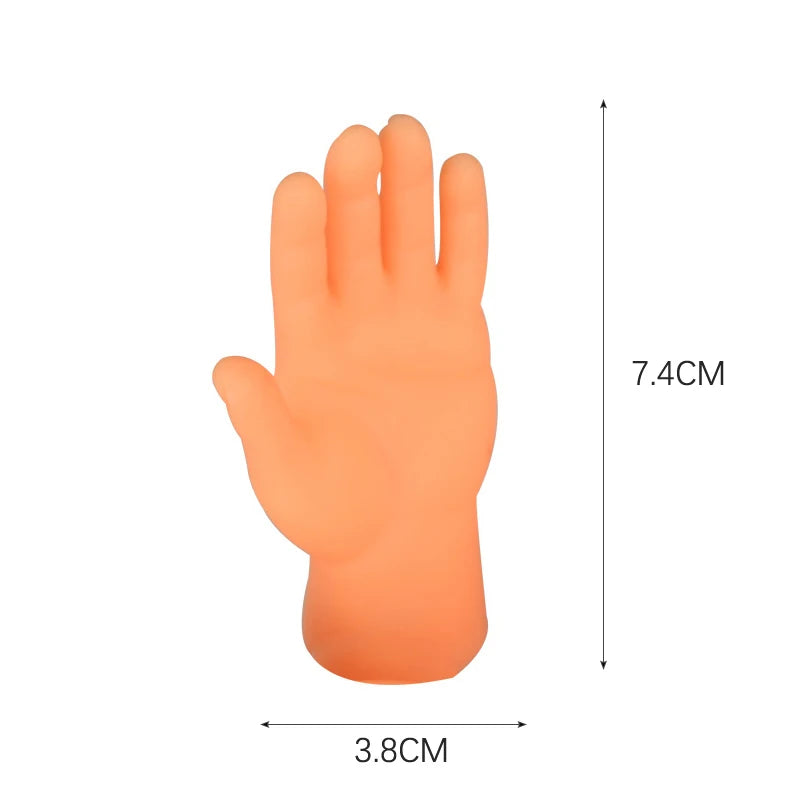 Teasing Cat Interactive Finger Gloves Interactive Human Fake Hand Cat Toys Caress Cat Dog Toys Little Hand Pet Cat Supplies