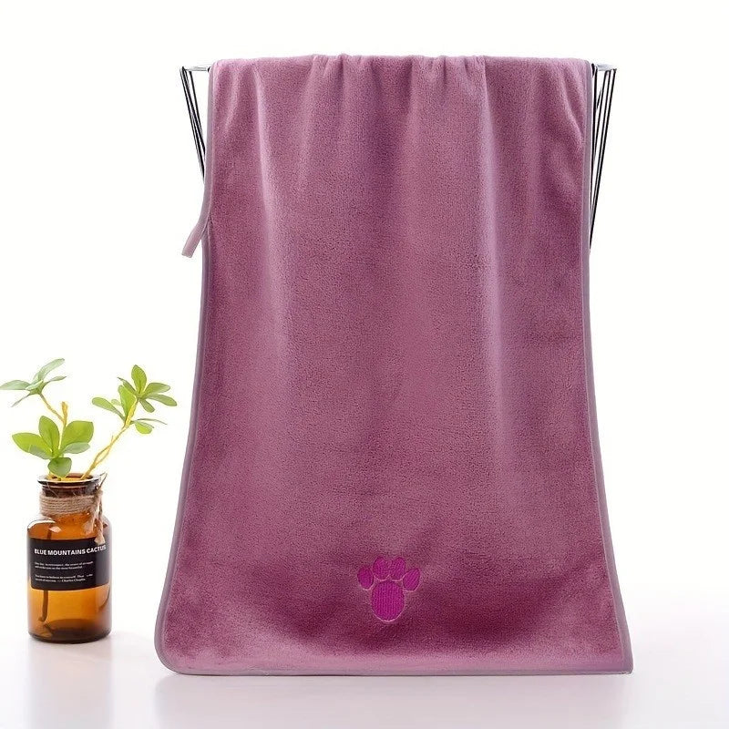 The Perfect Towel for All Pets! Ultra-Soft, Machine Washable & Durable. Makes Drying After Baths a Snug & Happy Moment.