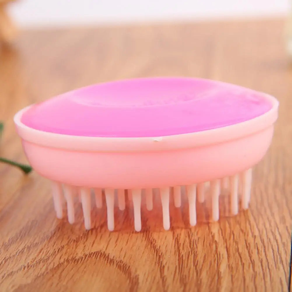 Hair Removal Silicone Grooming Comb Massage Brush Cleaning Tool for Pet Non-Slip Dog for Pet