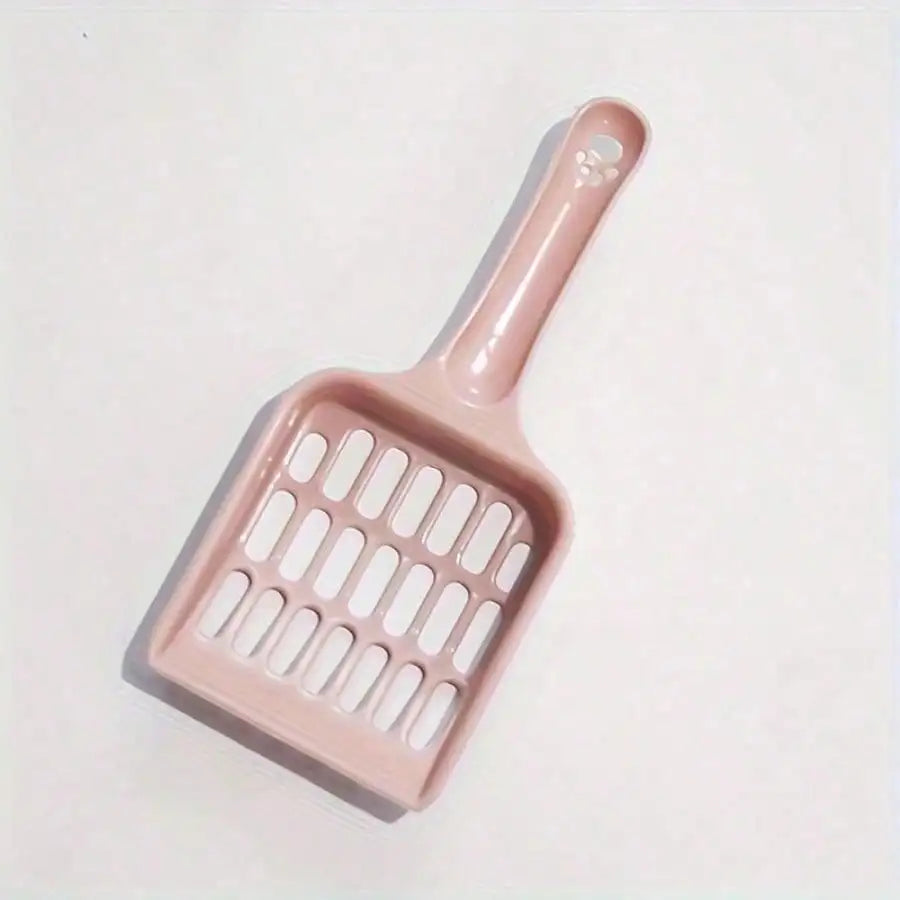 1pc Pet Poop Scooper, Plastic and Portable Cat Litter Scoop Cat Litter Shovel for Cat Litter Box, Pet Cleaning Supplies