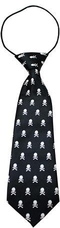 Mirage Pet Products46-45 Big Dog Neck Tie - Lil Skulls