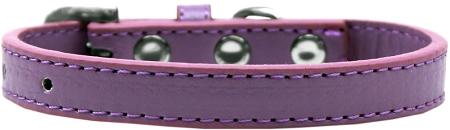 Mirage Pet Products509-2 LV-10 Wichita Plain Dog Collar, Lavender
